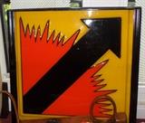 really cool vintage graphic sign