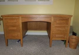 Vintage Oak Desk