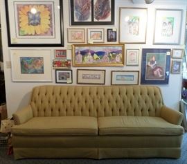 cool mid-century sofa