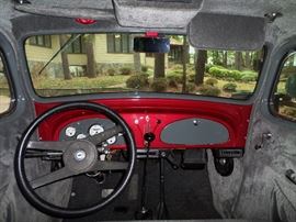 interior of Awesome 1934 Chevrolet - all original