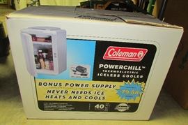 Coleman Iceless Cooler, Heater. 