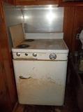 Antique Magic Chef Refrigerator with Cook Top Stove