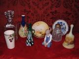 Baccarat, Fenton, Delft, Mettlach, etc.