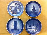 Lots of Royal Copenhagen plates (including earliest years)