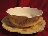Coronet Limoges serving bowl