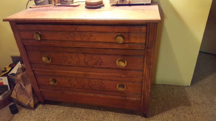 Three drawer chest - $75