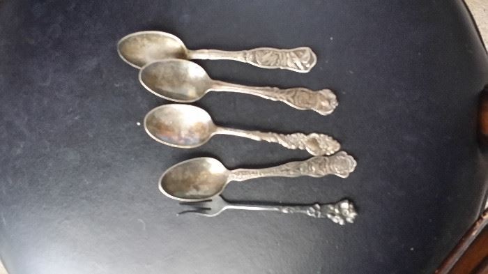 silver plated spoons