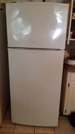 upright white Refrigerator