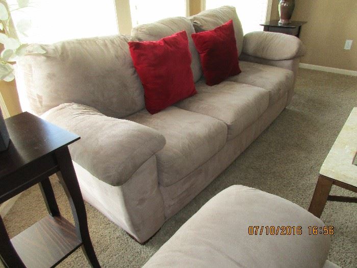 Jasper Sofa from JC Penney just professionally cleaned
