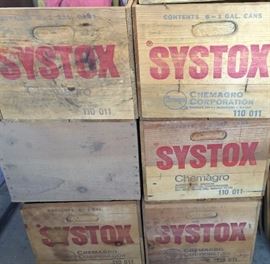 Systox Wood Boxes