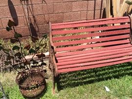 Bench, Yard Art