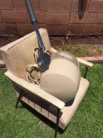 Vtg Hair Dryer w Chair