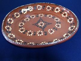 Mexican pottery platter