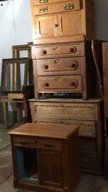 Misc furniture in need of some repair, located in Workshop