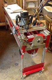 Legacy Ornamental Woodworking Machine Model 1200 can make table legs turned columns, pillars, balusters, ornamental details for cabinetry, custom molding...