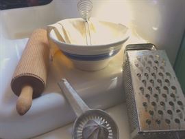 Assorted kitchenware and utensils