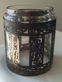 Antique vanity jar