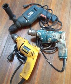 Newer and also experienced drills, corded
