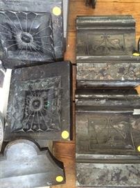 Architectural stone/plaster pieces