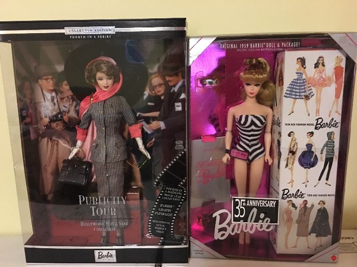 Barbie doll collection