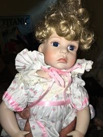 This doll has turnaround two faces!