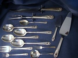 Serving pieces for "Spring 'Glory" by International