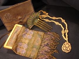 One of the trunks holds three generations of lovely items.