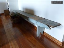 Primitive bench