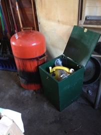 Diesel Storage in Wood Box (like new), Smoker