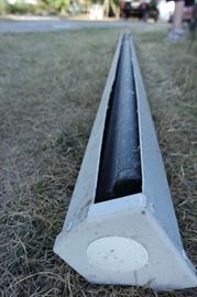 11 foot wide projection screen