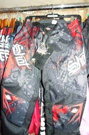 Active wear - looks like ATV or racer clothing?? TENT SALE MAIN STORE AVON