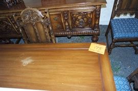 dining table with chairs & matching sideboard TENT SALE MAIN STORE AVON