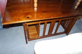 wood computer desk with ports TENT SALE MAIN STORE AVON