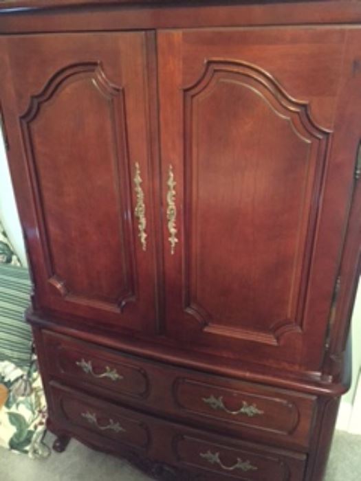 CENTURY Chardeau North Carolina made tall chest with drawers