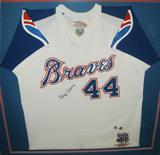 Signed Hank Aaron Jersey