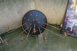 Mid Century Wall Candelabra