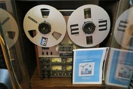 TEAC A-3340S 4-Channel Reel to Reel Tape Recorder