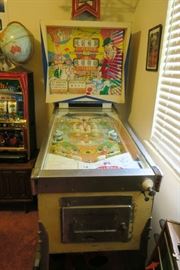 1963 Big Top Pinball Machine