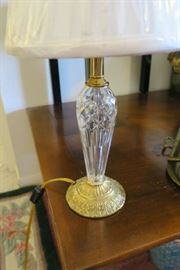Waterford Lamp with Tags - never used