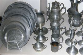 vintage pewter