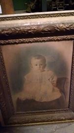 1800'S FRAMED PORTRAIT
