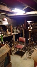 OLD.... LAMP ROOM....SOME DIRTY DIGGING !!!