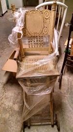 OLD CONVERTING CHILDS HIGH CHAIR