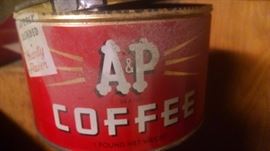 VINTAGE A&P COFFEE CAN