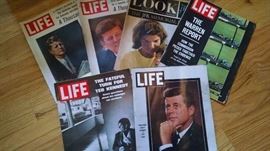 VINTAGE LIFE JFK MAGAZINES