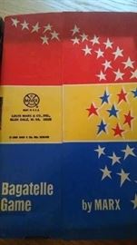VINTAGE MARX TOY ...BAGETELLE GAME...NEVER OPENED !!