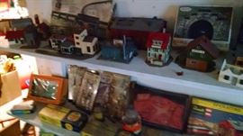 MORE...HO TRAINS / HOUSES