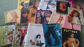 VINTAGE 60S PLAYBOY MAGAZINES