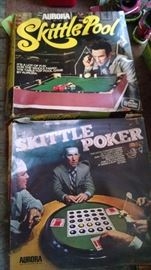 VINTAGE SKITTLE BOARD GAMES.....GET SMART !! 