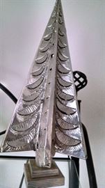 1930'S TIN / ALUMINUM CHRISTMAS TREE from GERMANY